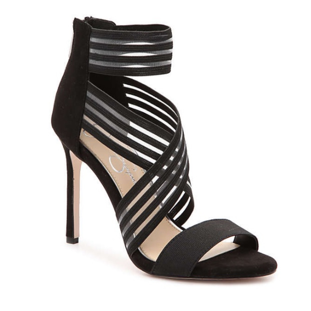 Jessica Simpson Jivero Black High Heel Sandal